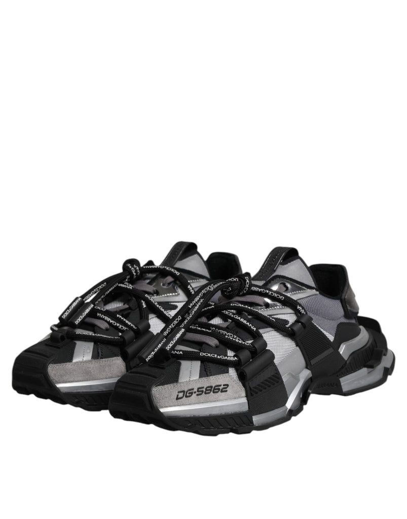 Dolce & Gabbana Multicolor Panelled Space Sneakers Shoes - Beyzy Store - Dolce & Gabbana