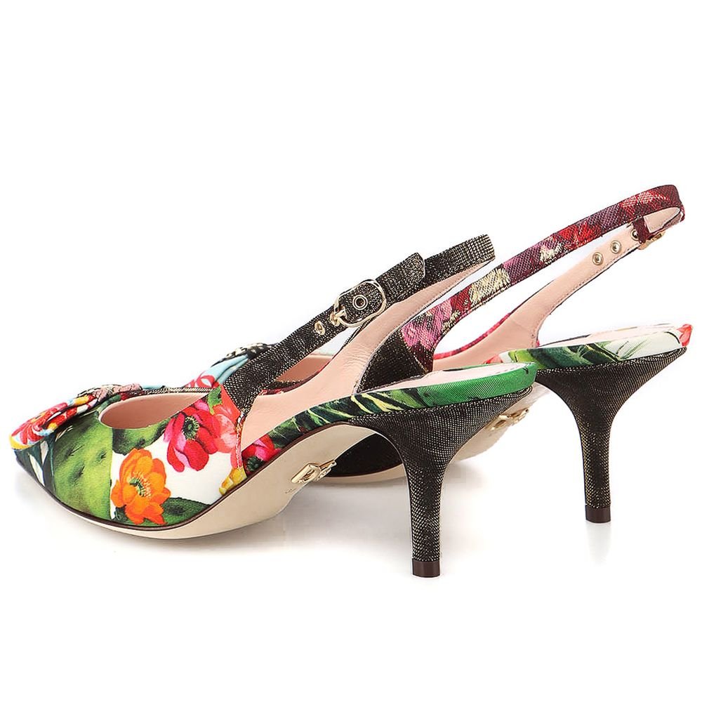 Dolce & Gabbana Multicolor Polyester Sandal - Beyzy Store - Dolce & Gabbana