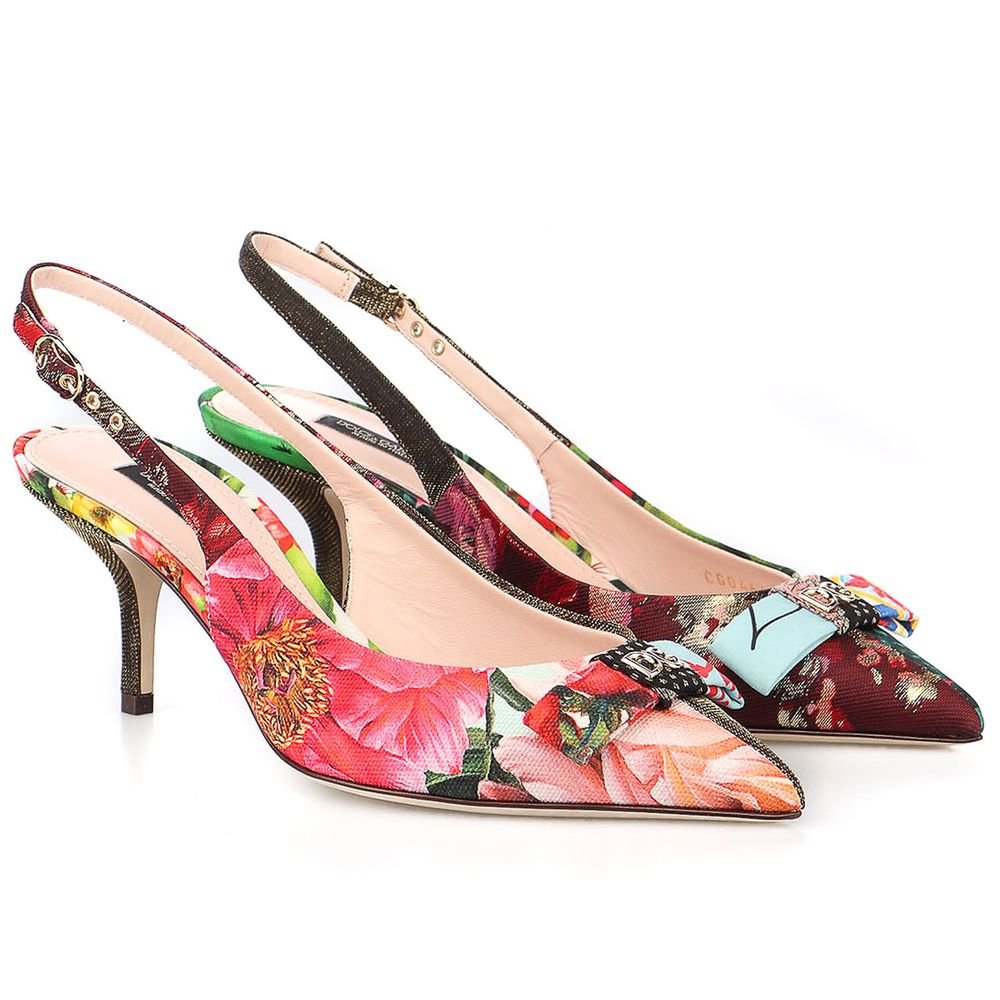 Dolce & Gabbana Multicolor Polyester Sandal - Beyzy Store - Dolce & Gabbana