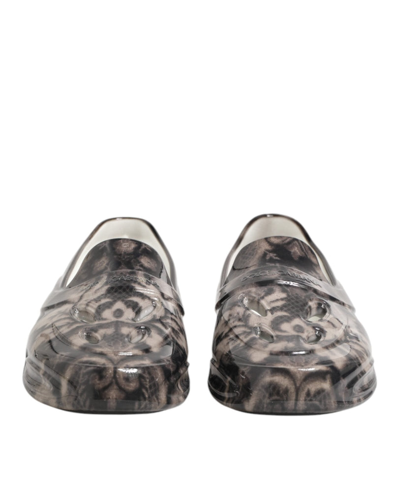 Dolce & Gabbana Multicolor Rubber Low Top Men Sneakers Shoes - Beyzy Store - Dolce & Gabbana