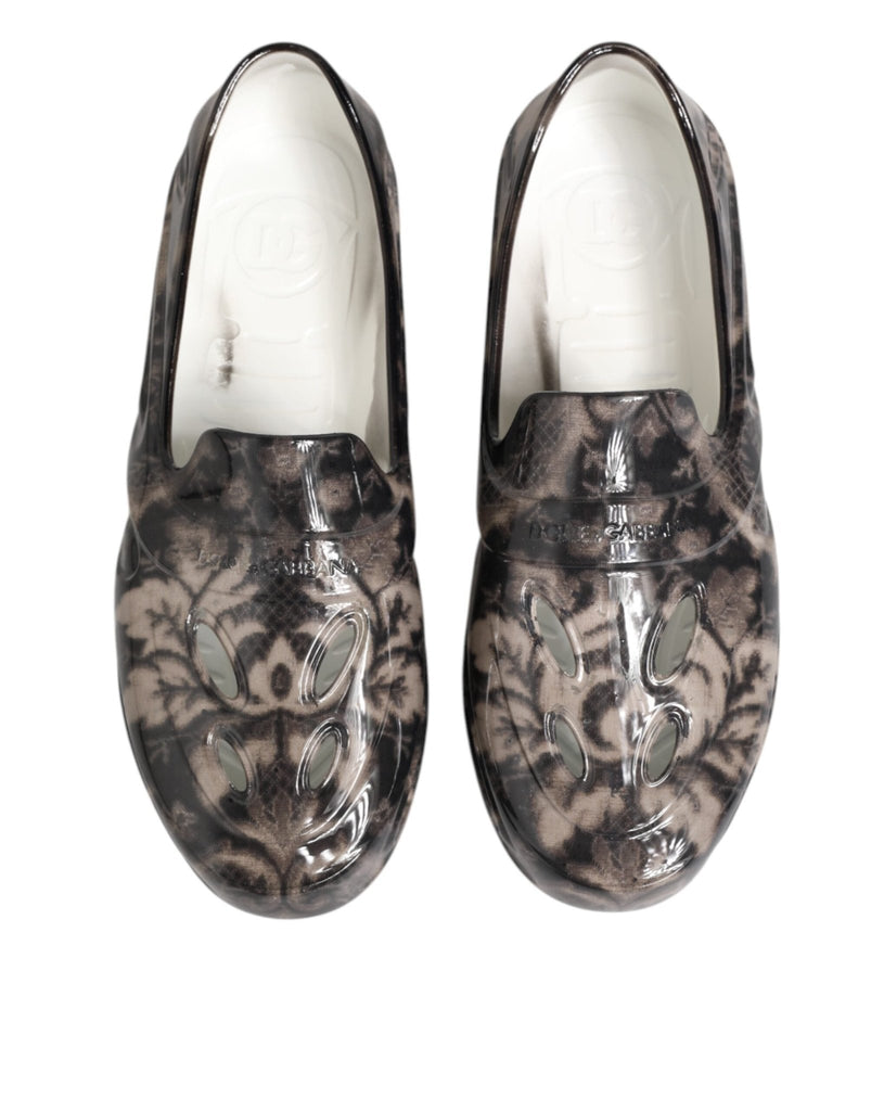 Dolce & Gabbana Multicolor Rubber Low Top Men Sneakers Shoes - Beyzy Store - Dolce & Gabbana