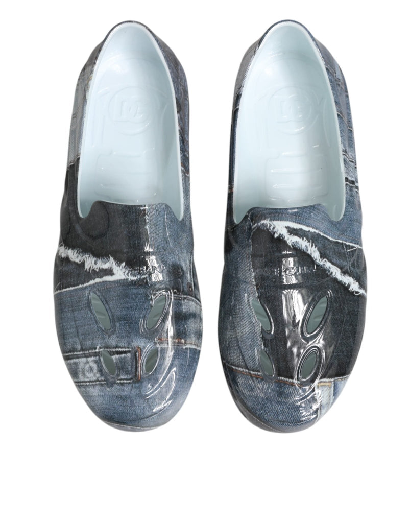 Dolce & Gabbana Multicolor Rubber Men Low Top Sneakers Shoes - Beyzy Store - Dolce & Gabbana