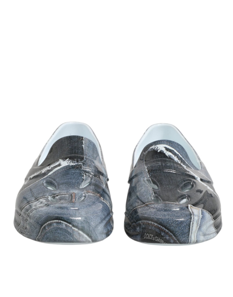Dolce & Gabbana Multicolor Rubber Men Low Top Sneakers Shoes - Beyzy Store - Dolce & Gabbana