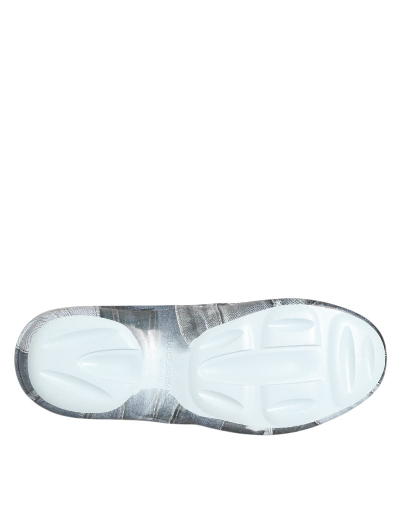 Dolce & Gabbana Multicolor Rubber Men Low Top Sneakers Shoes - Beyzy Store - Dolce & Gabbana