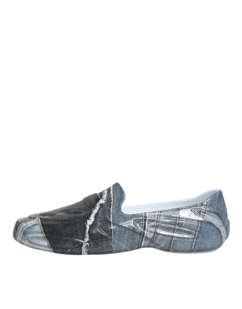 Dolce & Gabbana Multicolor Rubber Men Low Top Sneakers Shoes - Beyzy Store - Dolce & Gabbana