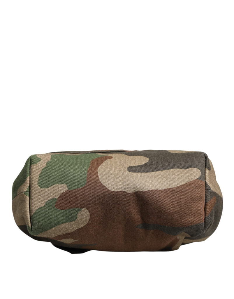 Dolce & Gabbana Multicolor Sicily Medium Camouflage Shoulder Strap Bag - Beyzy Store - Dolce & Gabbana