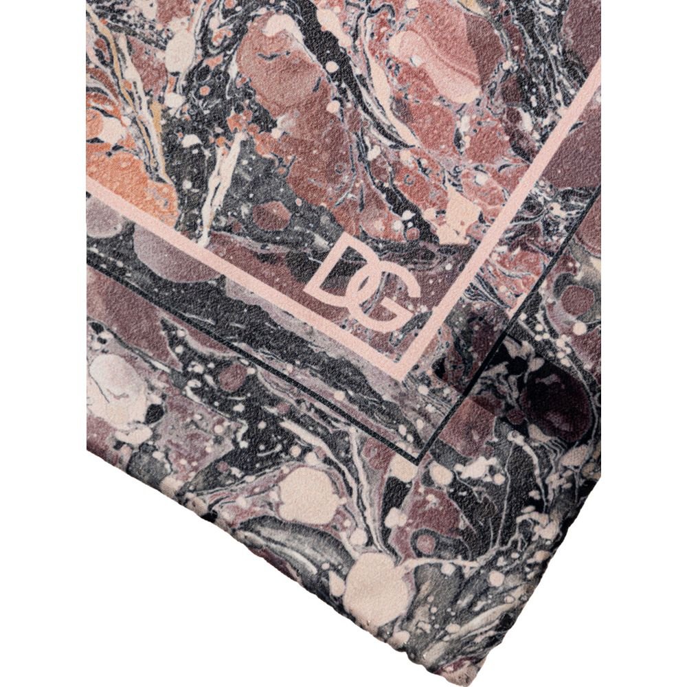 Dolce & Gabbana Multicolor Silk Pocket Square - Beyzy Store - Dolce & Gabbana