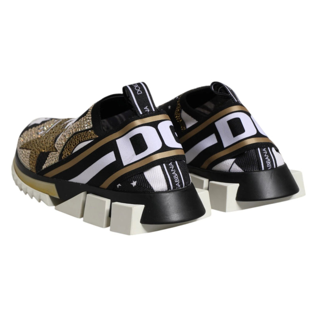 Dolce & Gabbana Multicolor Sorrento Low Top Sneakers Shoes - Beyzy Store - Dolce & Gabbana