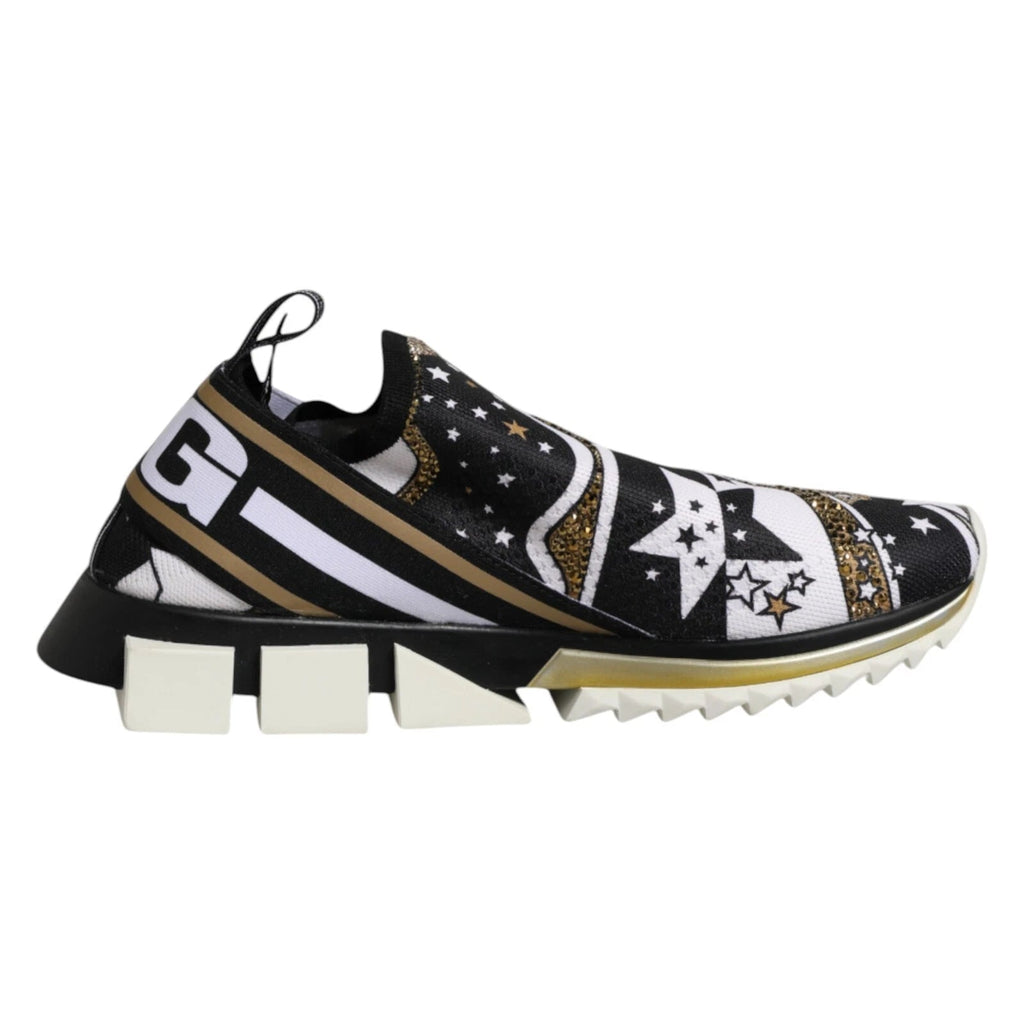 Dolce & Gabbana Multicolor Sorrento Low Top Sneakers Shoes - Beyzy Store - Dolce & Gabbana
