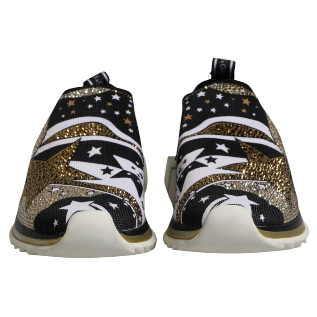 Dolce & Gabbana Multicolor Sorrento Low Top Sneakers Shoes - Beyzy Store - Dolce & Gabbana