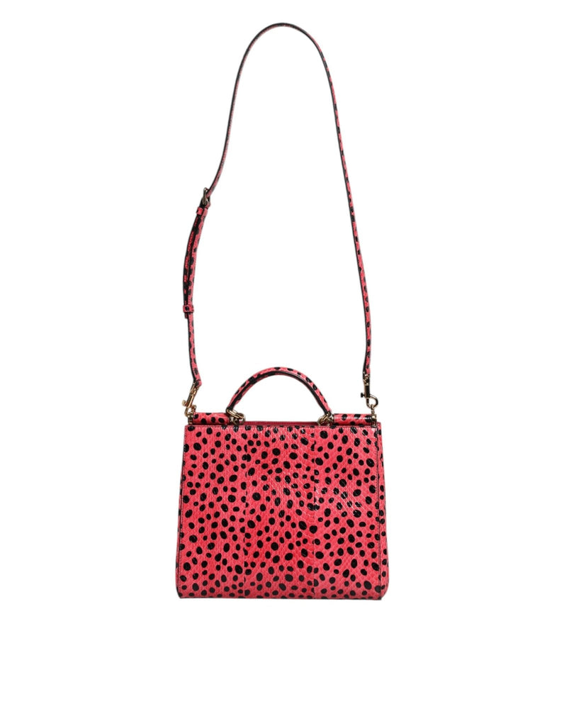 Dolce & Gabbana Pink Exotic Leather Top Handle Tote Crossbody Bag - Beyzy Store - Dolce & Gabbana