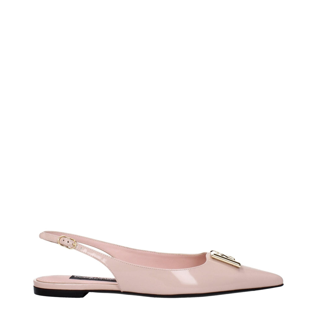 Dolce & Gabbana Pink Leather Sandal - Beyzy Store - Dolce & Gabbana
