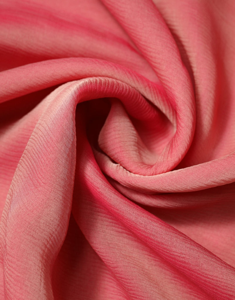 Dolce & Gabbana Pink Silk Rectangle Women Wrap Shawl Scarf - Beyzy Store - Dolce & Gabbana