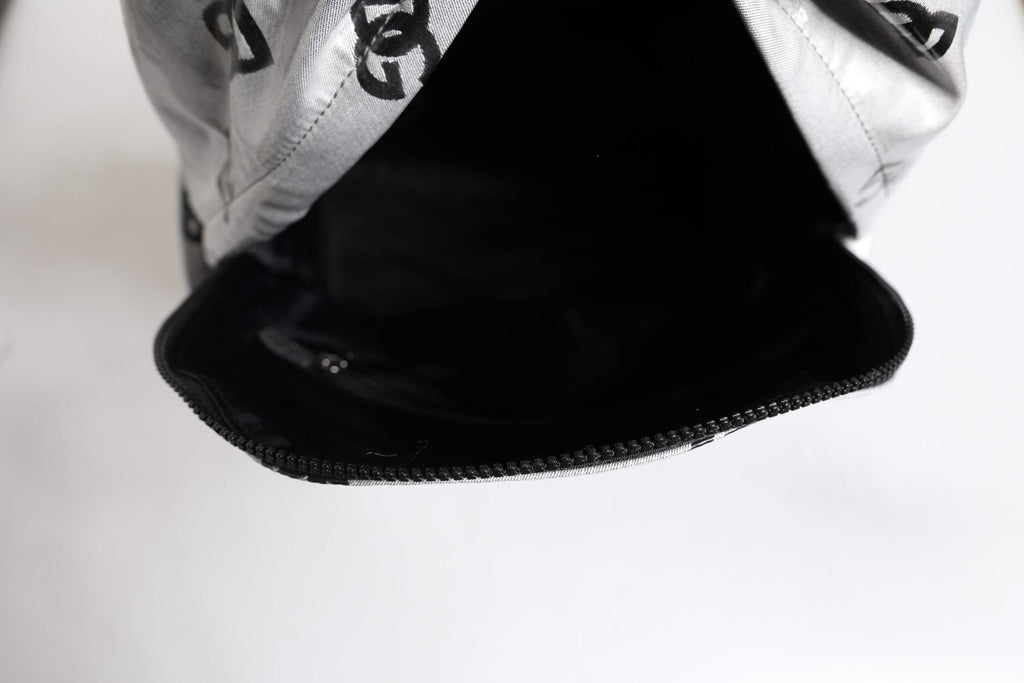 Dolce & Gabbana Polyester Gray Black DG Logo Plaque Backpack Bag - Beyzy Store - Dolce & Gabbana