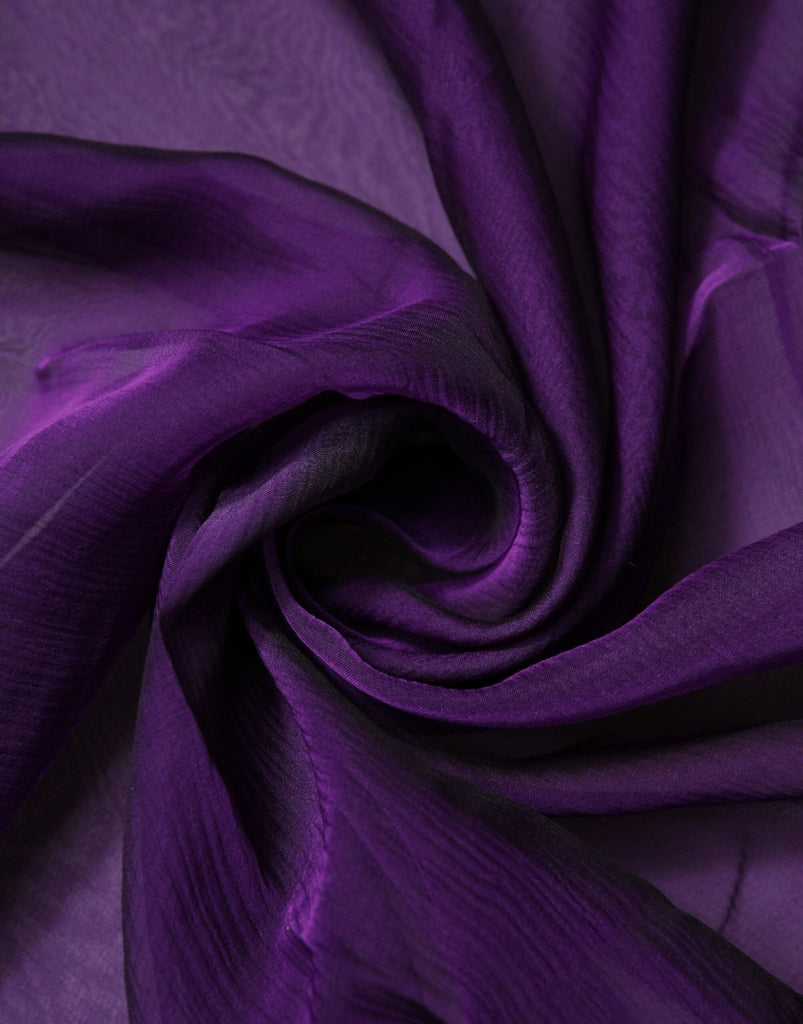 Dolce & Gabbana Purple Silk Rectangle Wrap Shawl Scarf - Beyzy Store - Dolce & Gabbana