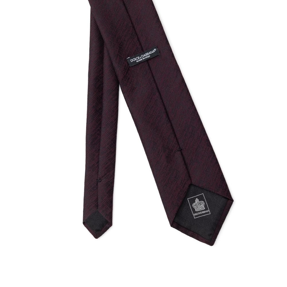 Dolce & Gabbana Purple Wool Ties & Bowty - Beyzy Store - Dolce & Gabbana