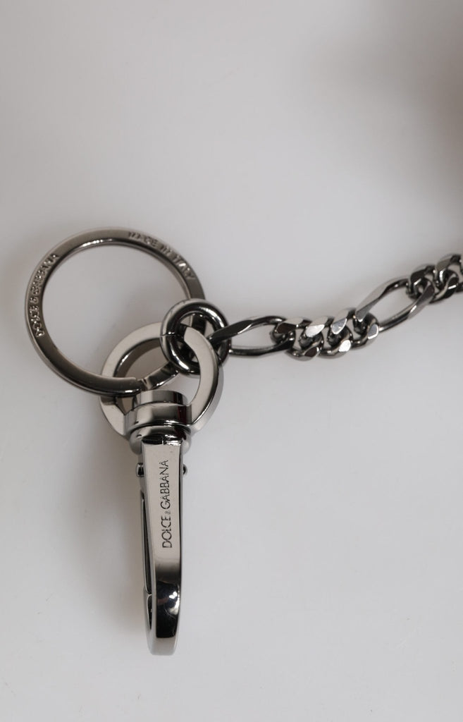 Dolce & Gabbana Red Black Polyester Animal Silhouette Keychain Keyring - Beyzy Store - Dolce & Gabbana