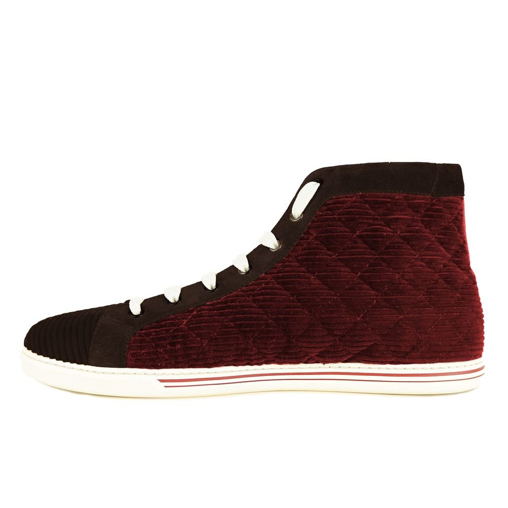 Dolce & Gabbana Red Calfskin Sneaker - Beyzy Store - Dolce & Gabbana