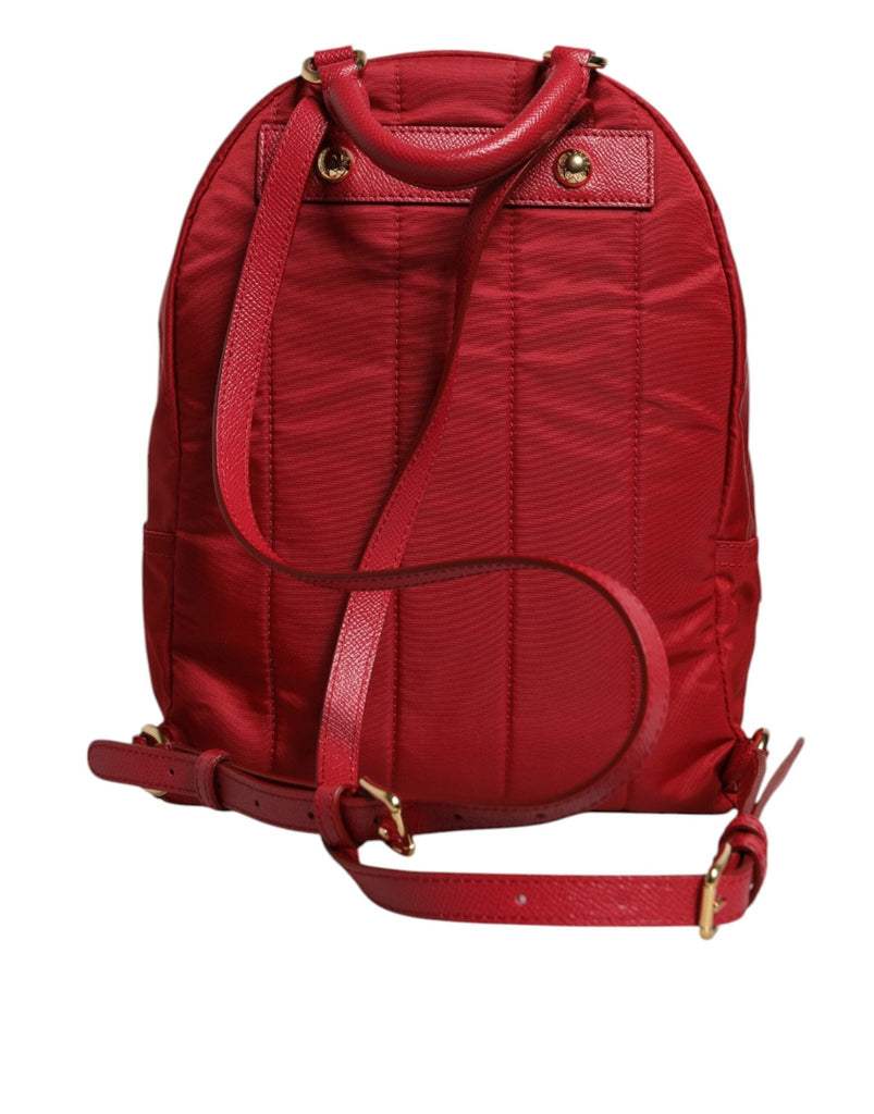 Dolce & Gabbana Red #DGFAMILY VULCANO Embellishment Backpack Bag - Beyzy Store - Dolce & Gabbana