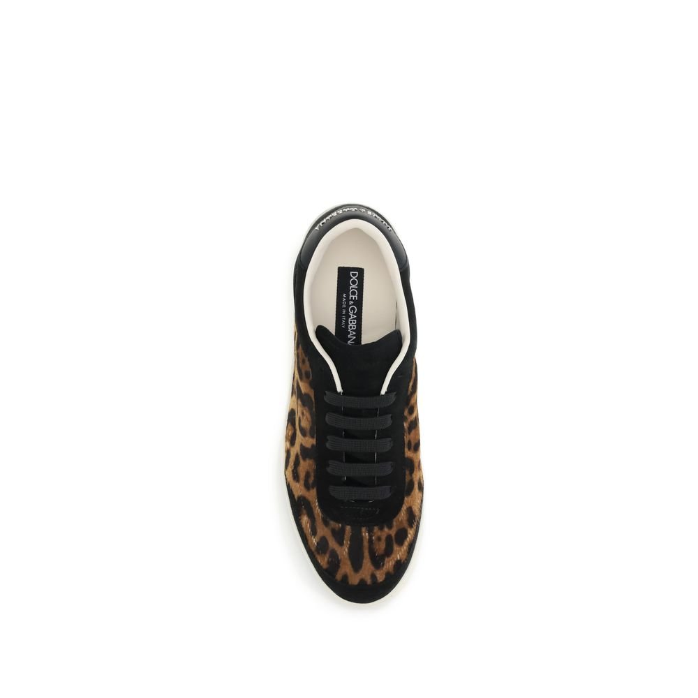 Dolce & Gabbana Saint Tropez leopard Sneakers - Beyzy Store - Dolce & Gabbana