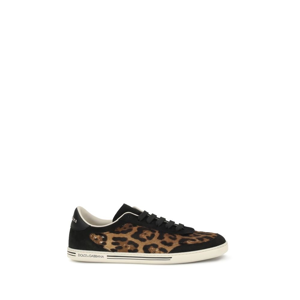Dolce & Gabbana Saint Tropez leopard Sneakers - Beyzy Store - Dolce & Gabbana