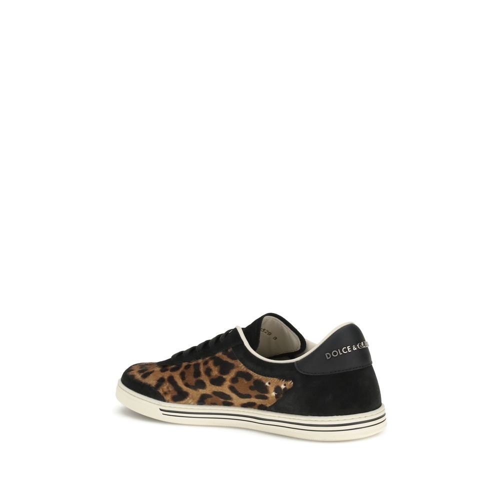 Dolce & Gabbana Saint Tropez leopard Sneakers - Beyzy Store - Dolce & Gabbana