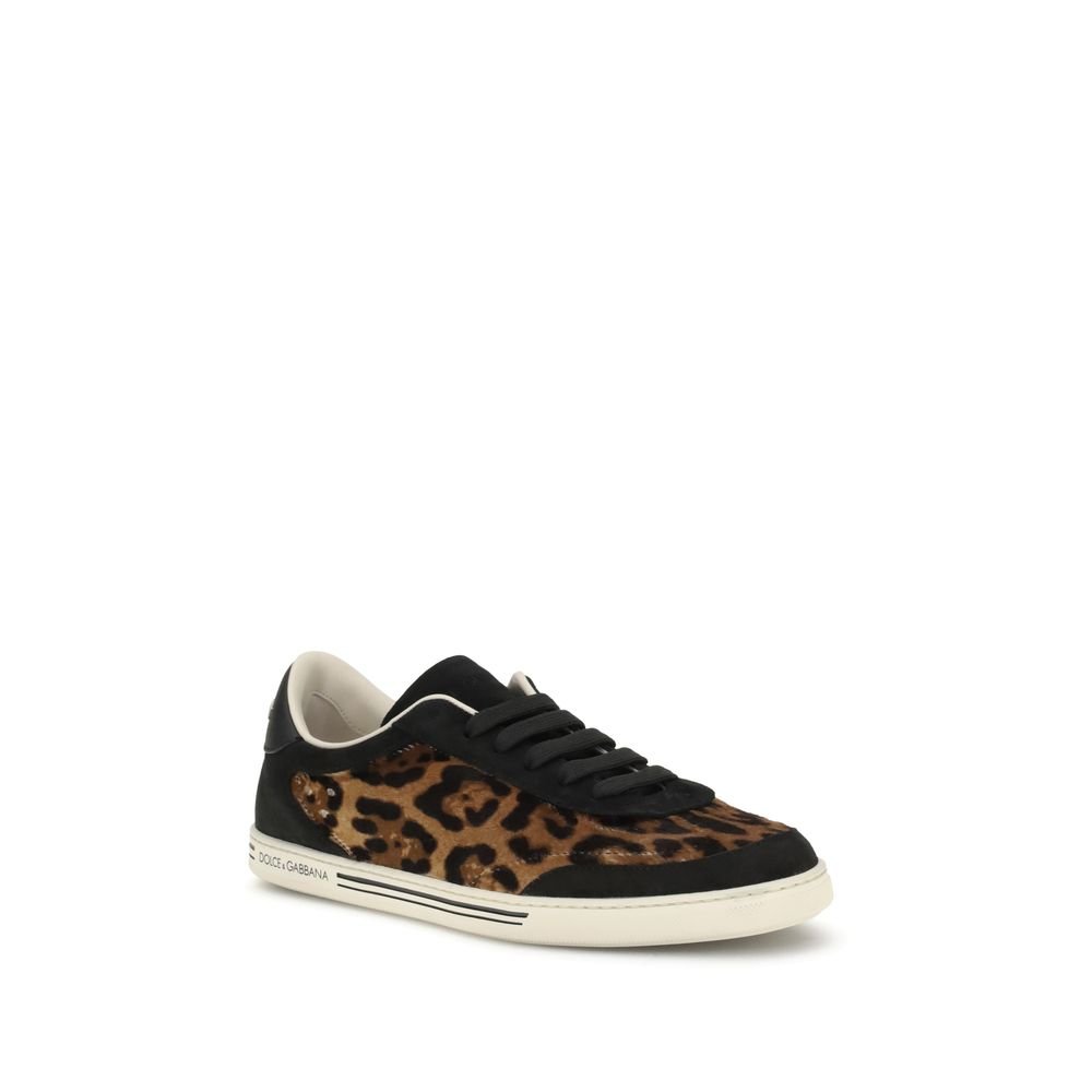 Dolce & Gabbana Saint Tropez leopard Sneakers - Beyzy Store - Dolce & Gabbana
