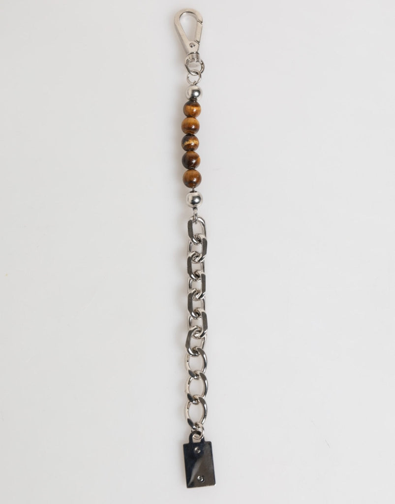 Dolce & Gabbana Silver Chain Brass Beaded Lobster Clasp Logo Men Bracelet - Beyzy Store - Dolce & Gabbana