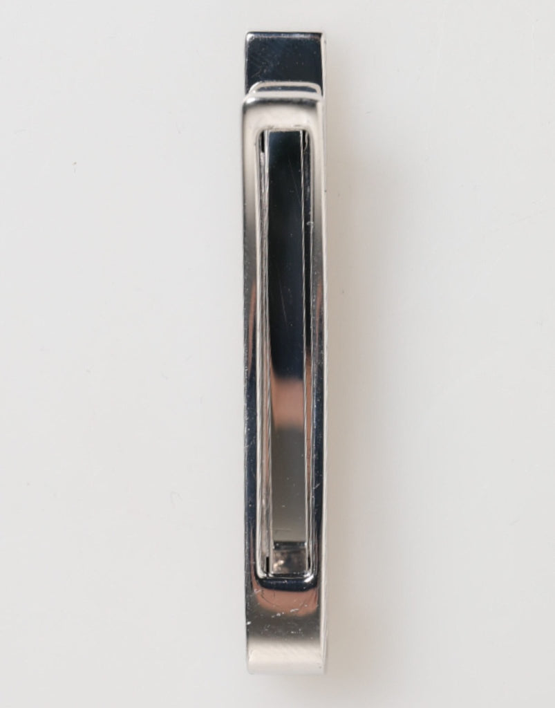 Dolce & Gabbana Silver Tone Brass Logo Branded Men Accessory Tie Clip Bar - Beyzy Store - Dolce & Gabbana