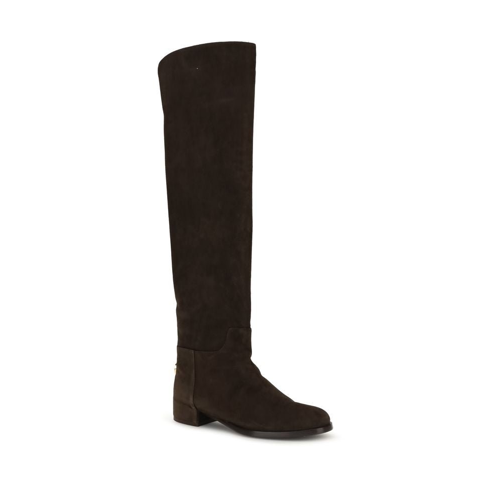 Dolce & Gabbana Suede High Boots - Beyzy Store - Dolce & Gabbana