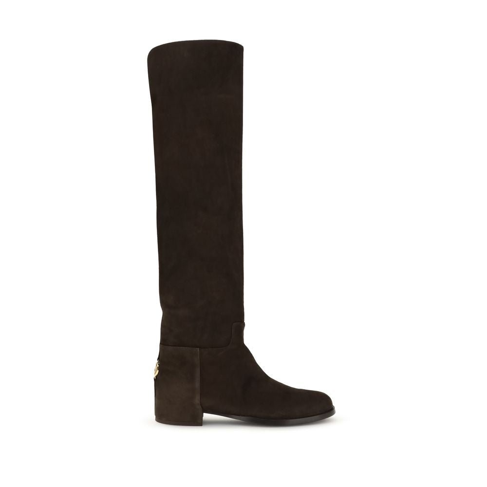 Dolce & Gabbana Suede High Boots - Beyzy Store - Dolce & Gabbana