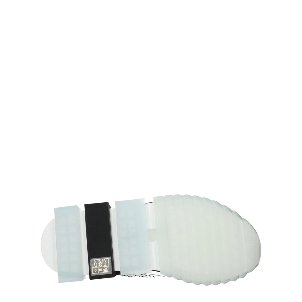 Dolce & Gabbana White Fabric Sneakers - Beyzy Store - Dolce & Gabbana