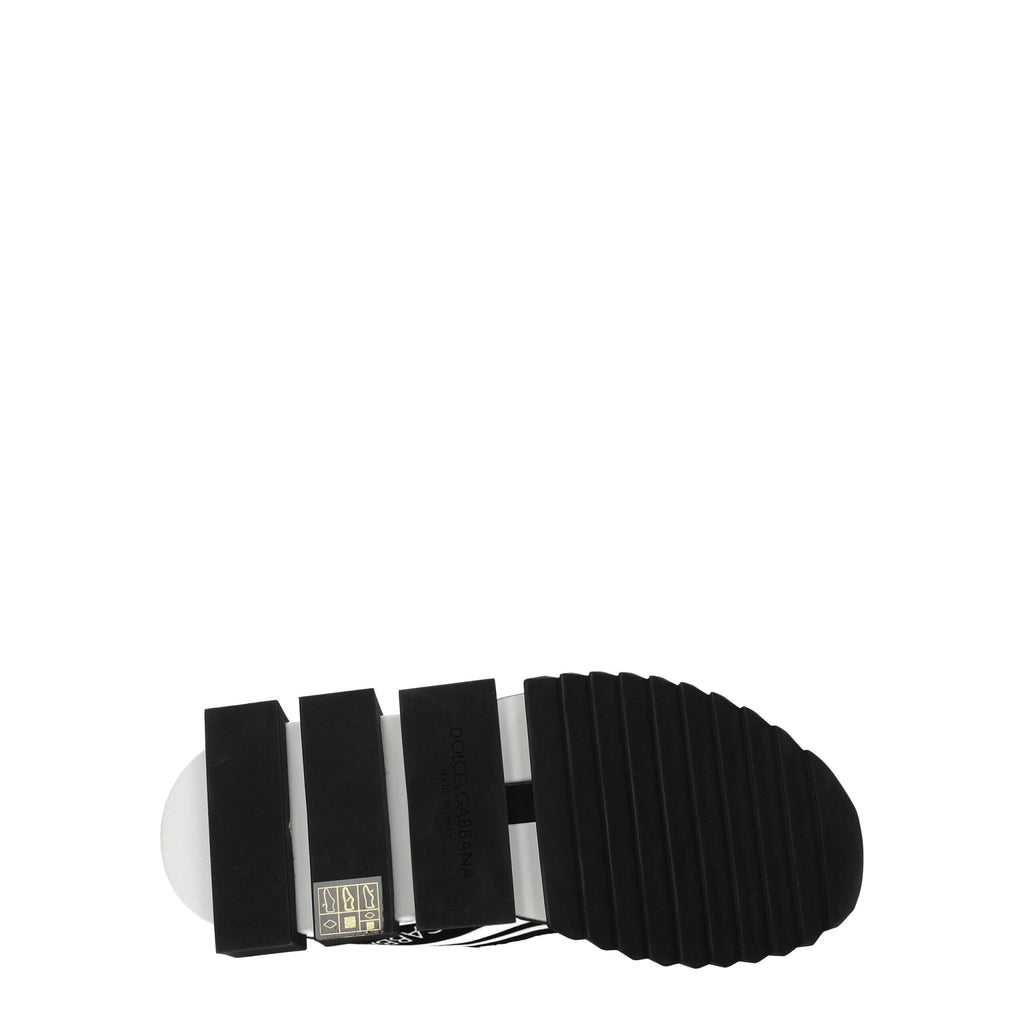 Dolce & Gabbana White Fabric Sneakers - Beyzy Store - Dolce & Gabbana