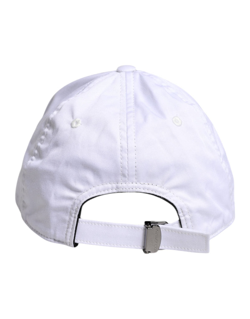 Dolce & Gabbana White Gray Camouflage 6 Panels Baseball Cap - Beyzy Store - Dolce & Gabbana