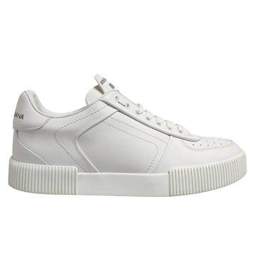 Dolce & Gabbana White Miami Leather Low Top Men Sneakers Shoes - Beyzy Store - Dolce & Gabbana