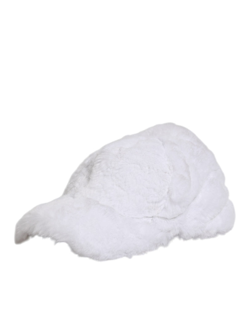 Dolce & Gabbana White Modacrylic Rapper Men Baseball Capello Hat - Beyzy Store - Dolce & Gabbana