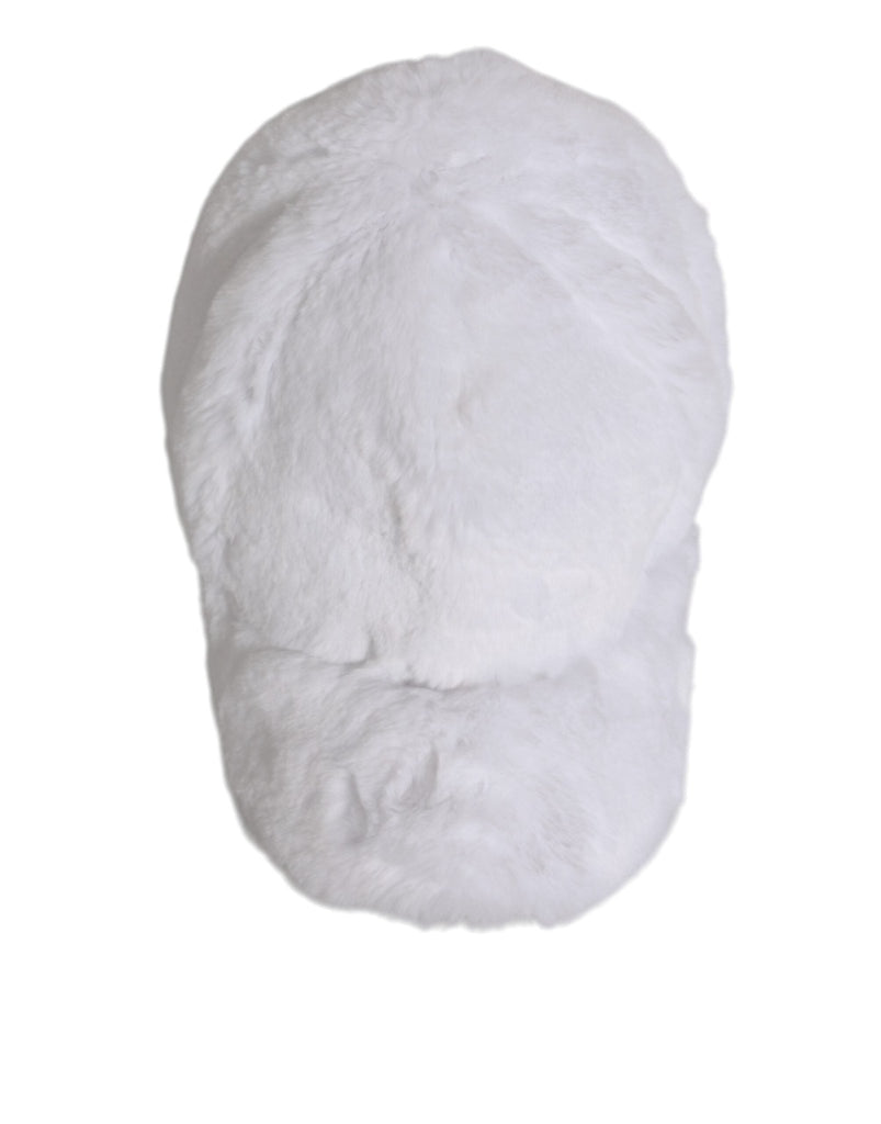 Dolce & Gabbana White Modacrylic Rapper Men Baseball Capello Hat - Beyzy Store - Dolce & Gabbana