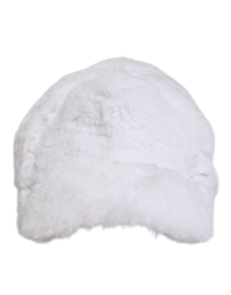 Dolce & Gabbana White Modacrylic Rapper Men Baseball Capello Hat - Beyzy Store - Dolce & Gabbana