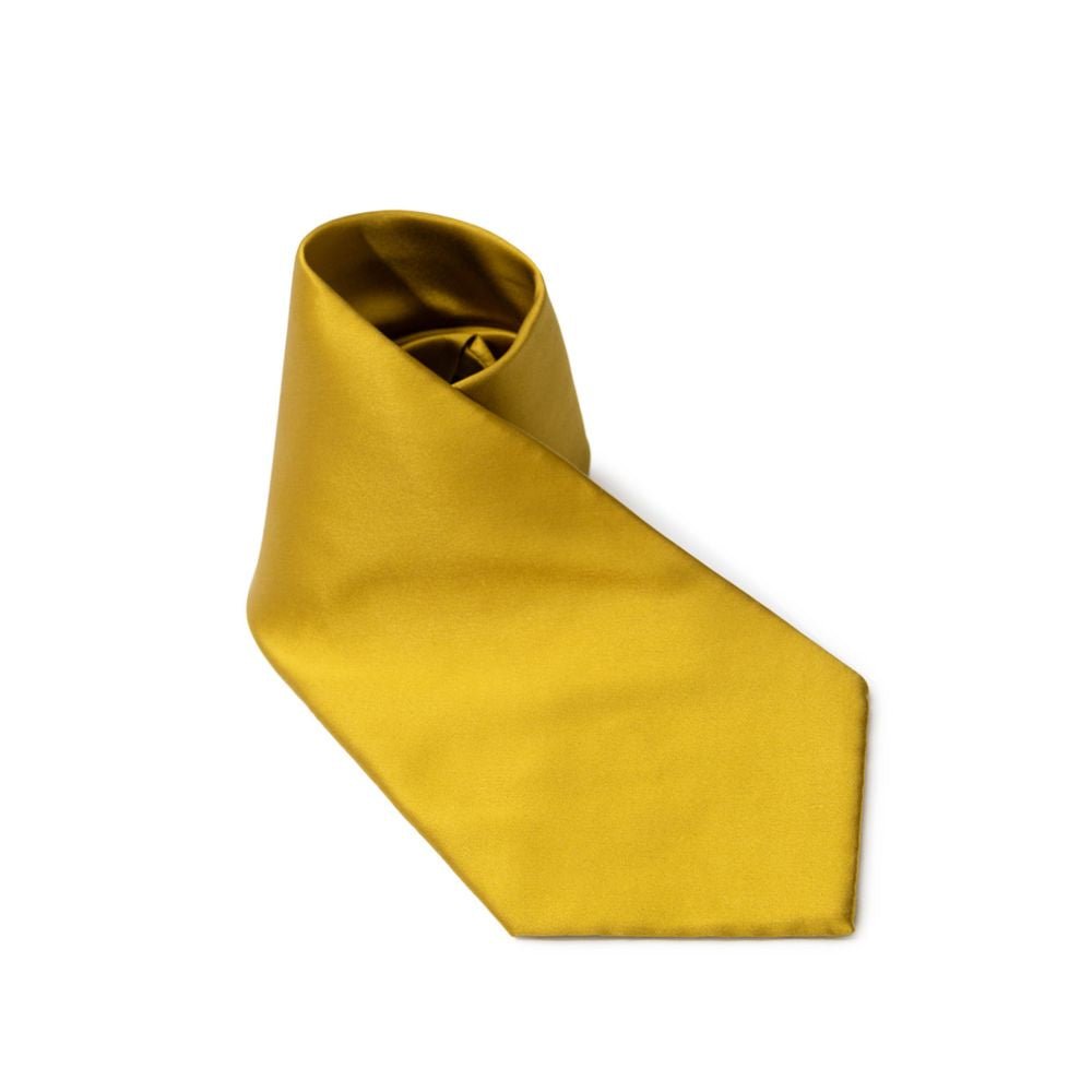 Dolce & Gabbana Yellow Silk Ties & Bowty - Beyzy Store - Dolce & Gabbana