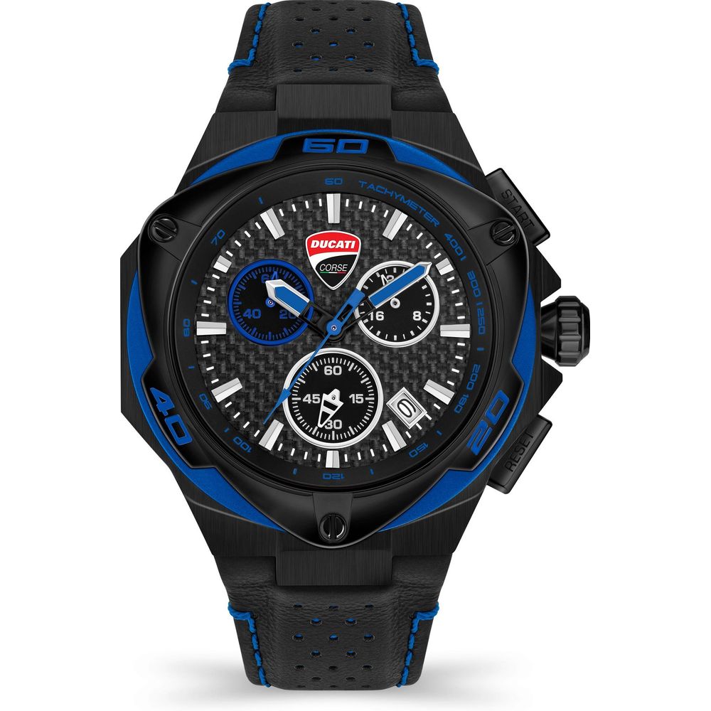 Ducati Black Leather Watch - Beyzy Store - Ducati