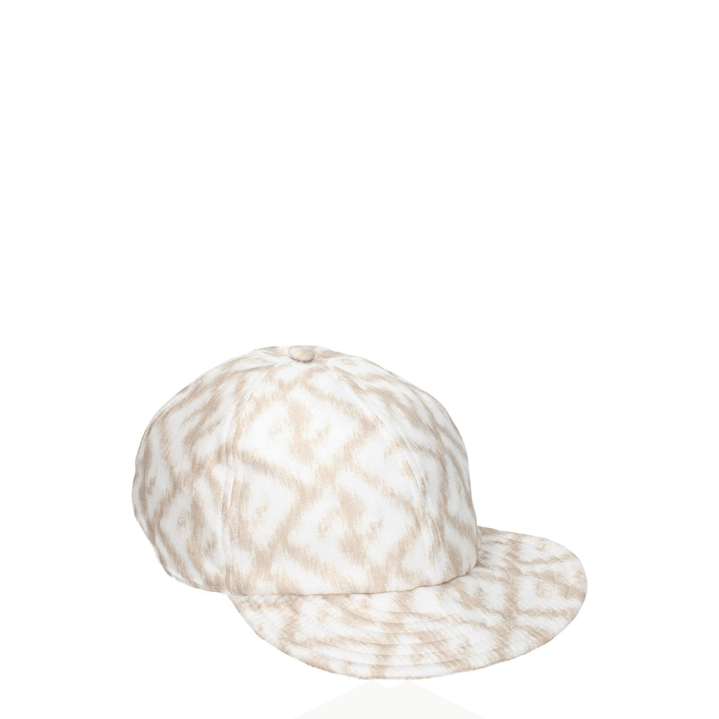 Fendi Beige Silk Caps (Baseball Hat) - Beyzy Store - Fendi