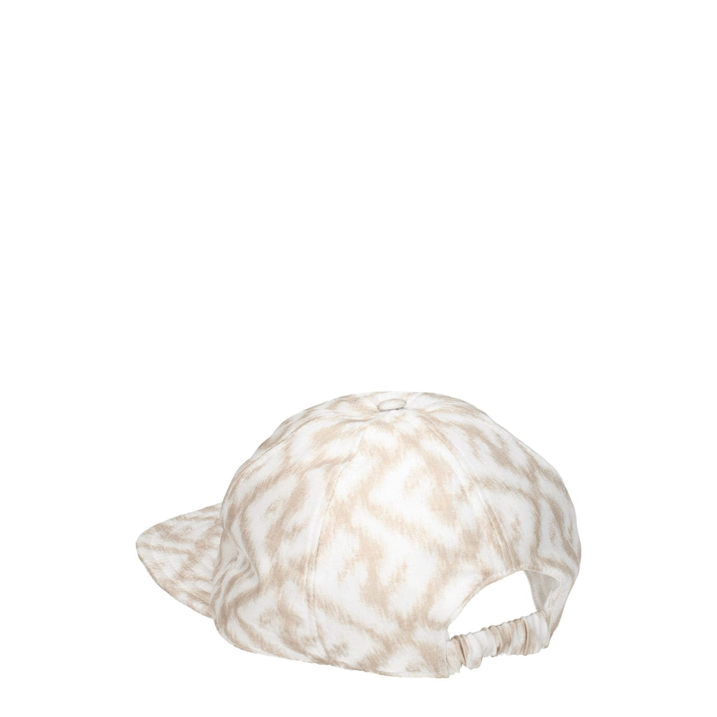 Fendi Beige Silk Caps (Baseball Hat) - Beyzy Store - Fendi