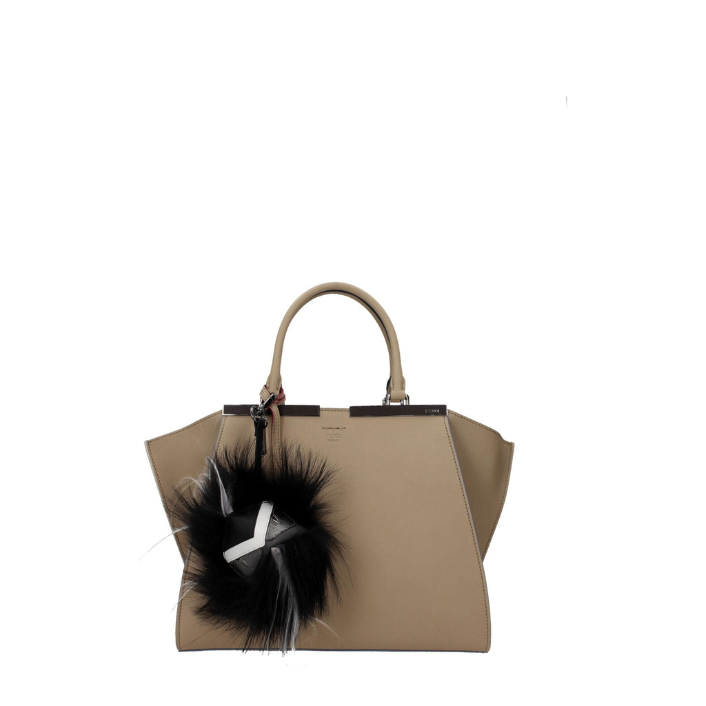 Fendi Black Leather Keychain - Beyzy Store - Fendi