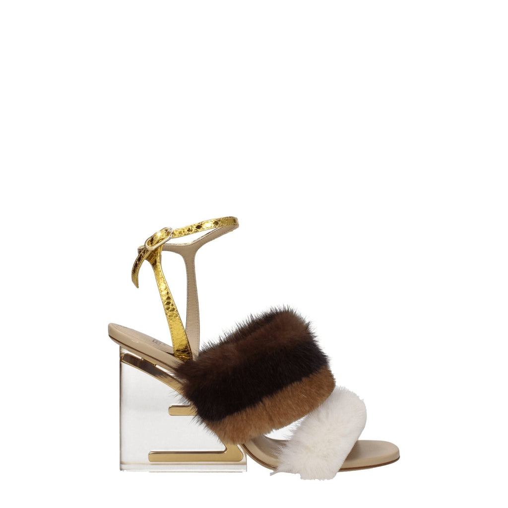 Fendi Brown Mink Strap - Ons Sandals - Beyzy Store - Fendi