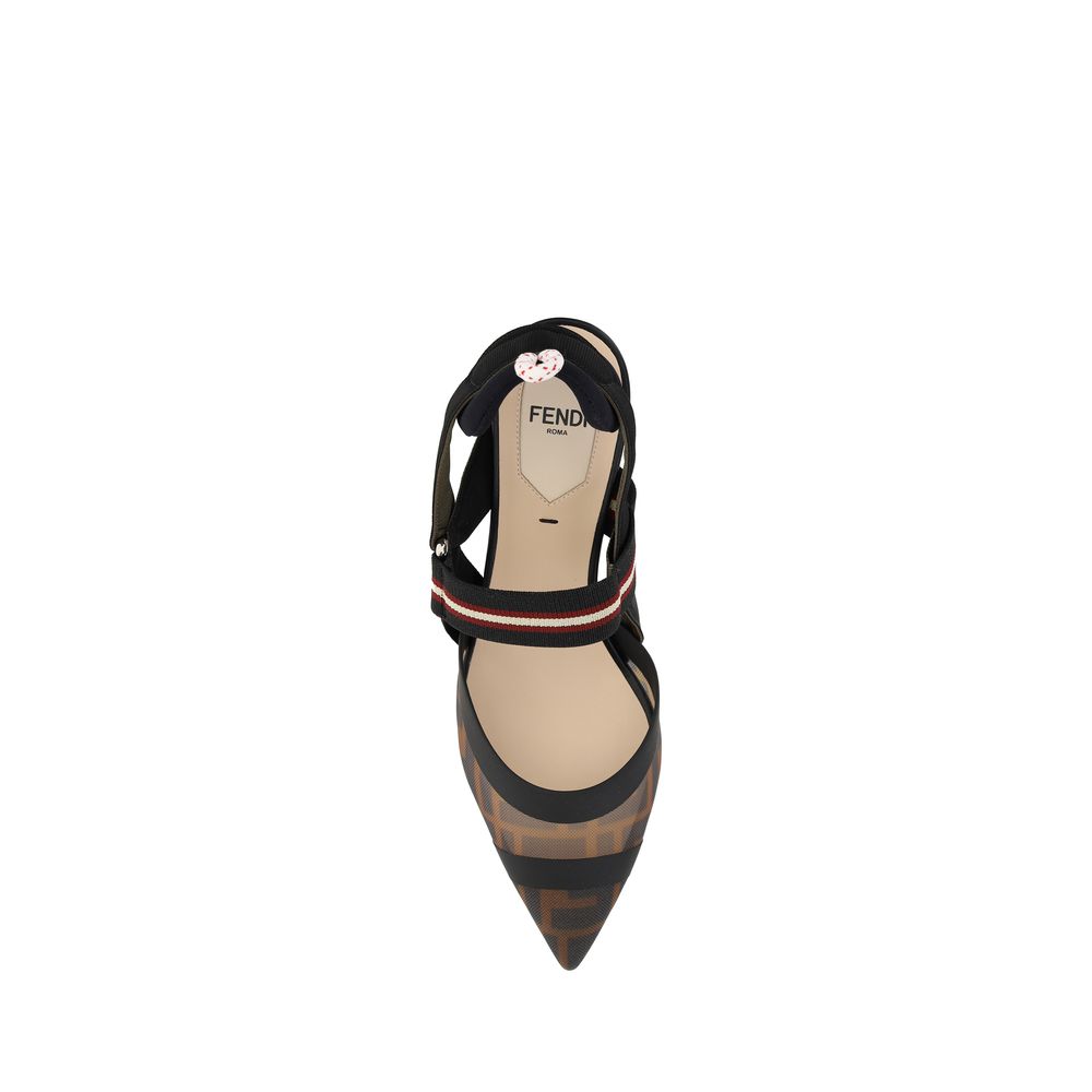 Fendi Colibri Rete Pumps - Beyzy Store - Fendi