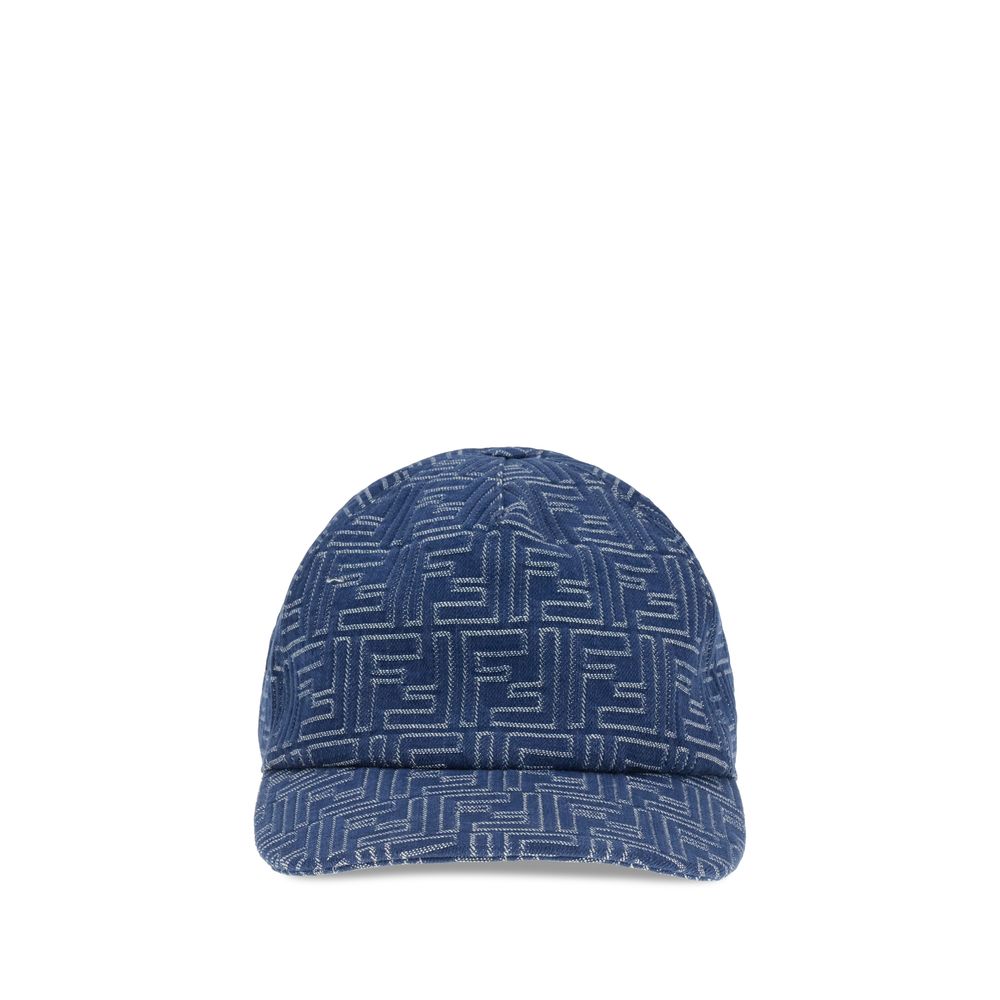 Fendi Denim embroidery Baseball Hat - Beyzy Store - Fendi