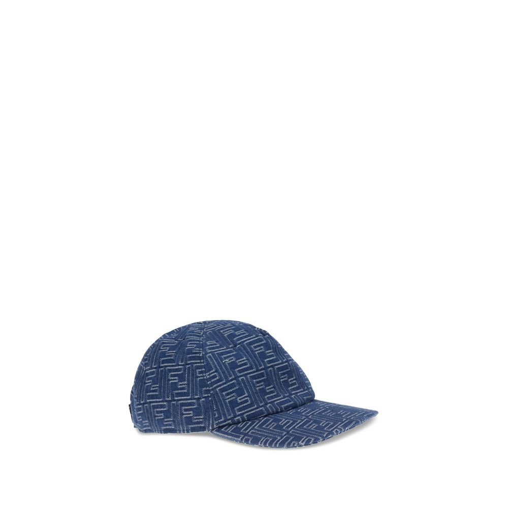 Fendi Denim embroidery Baseball Hat - Beyzy Store - Fendi