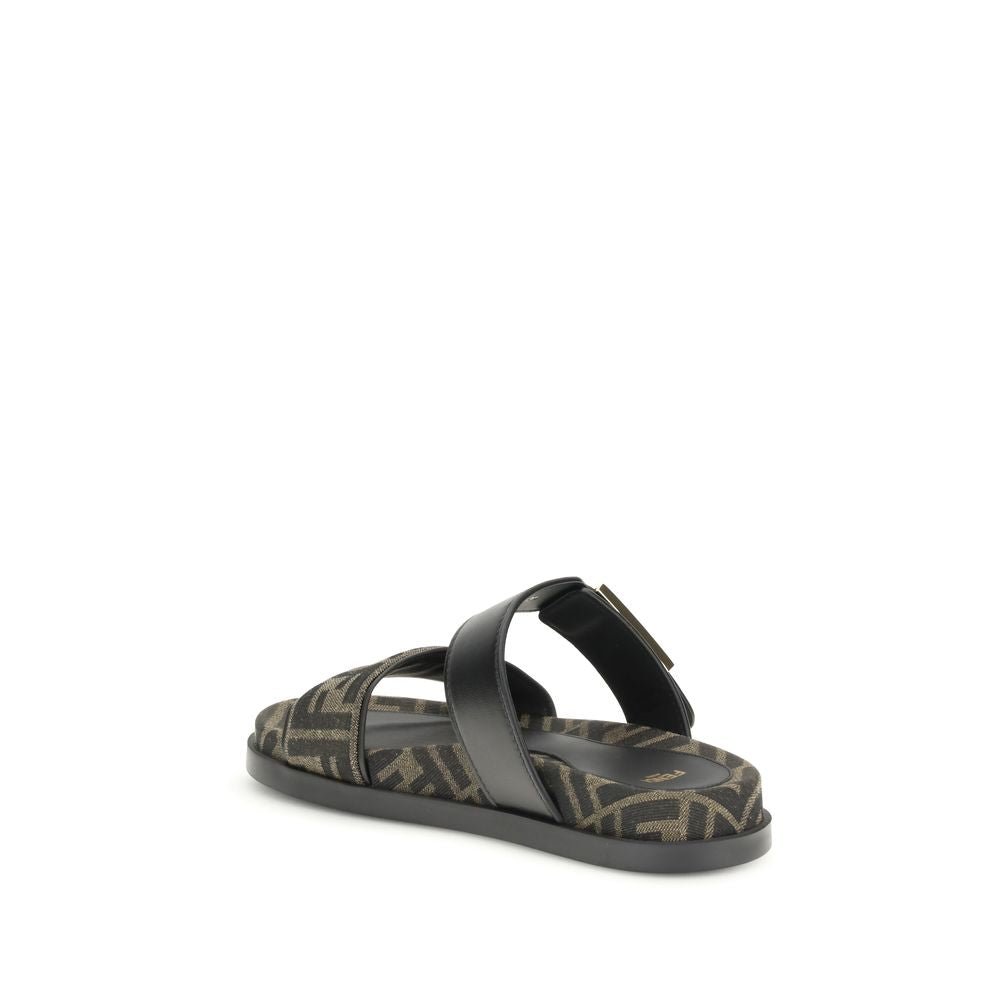 Fendi FF fabric sandal - Beyzy Store - Fendi