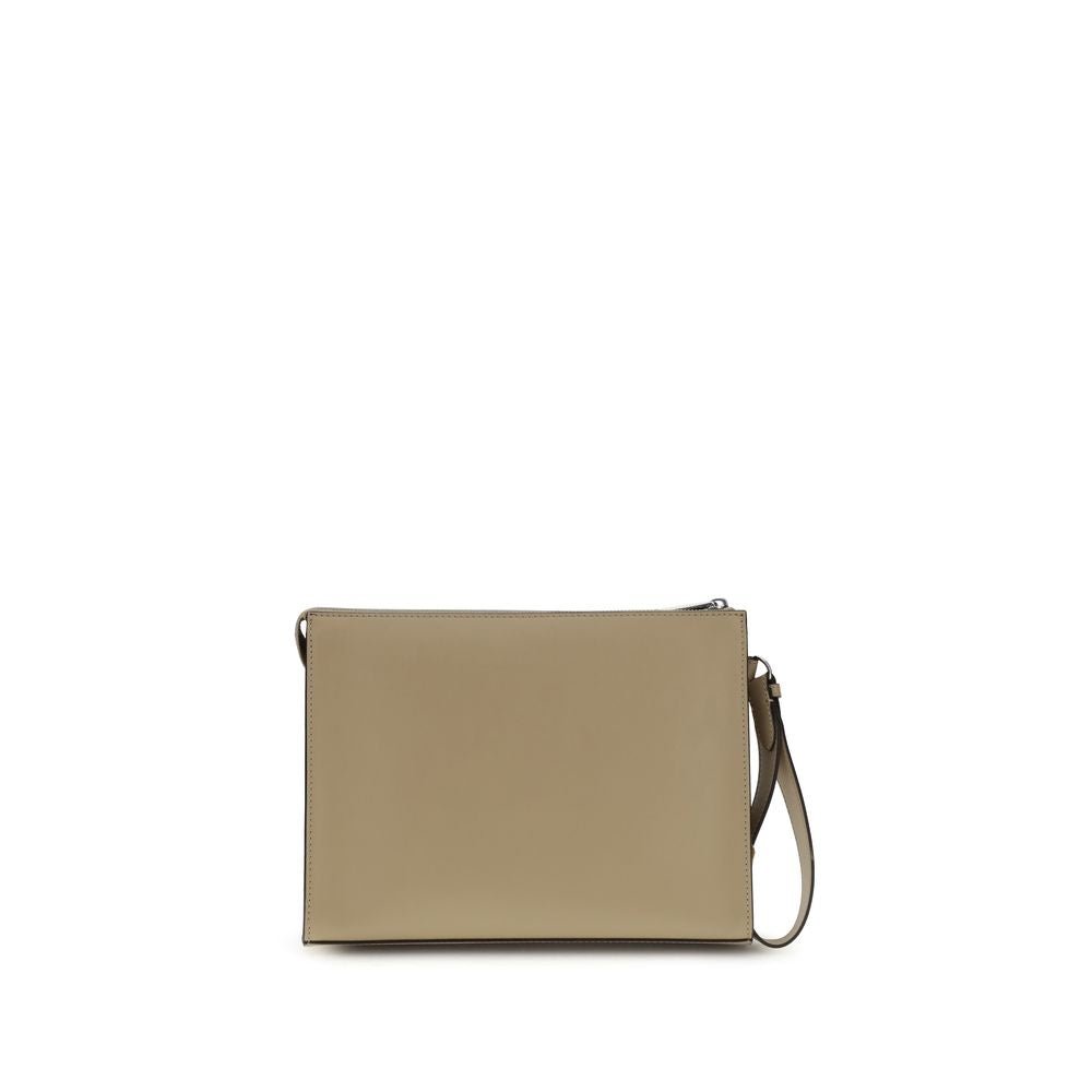 Fendi Leather and FF canvas Clutch - Beyzy Store - Fendi