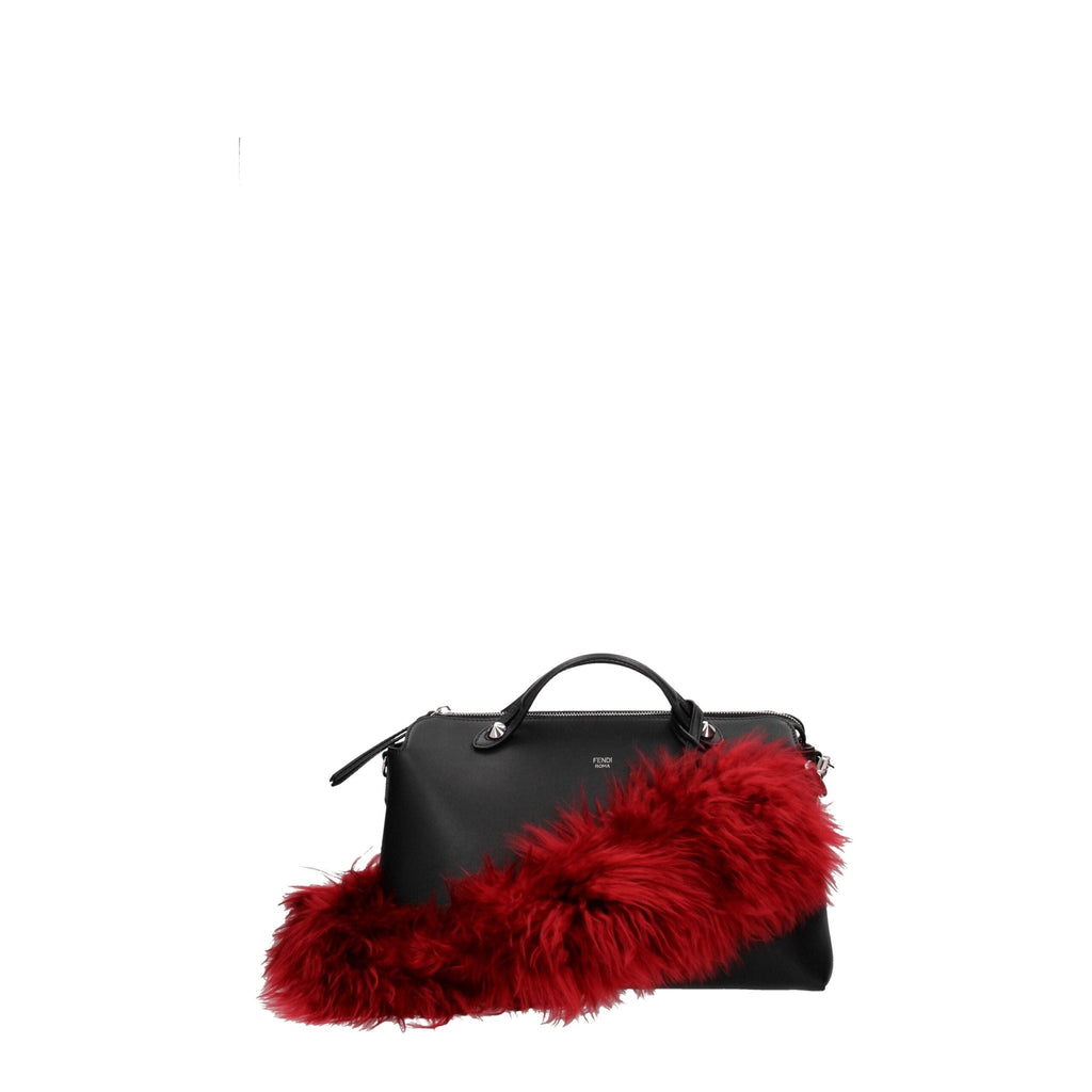 Fendi Red Leather Shoulder Bag - Beyzy Store - Fendi